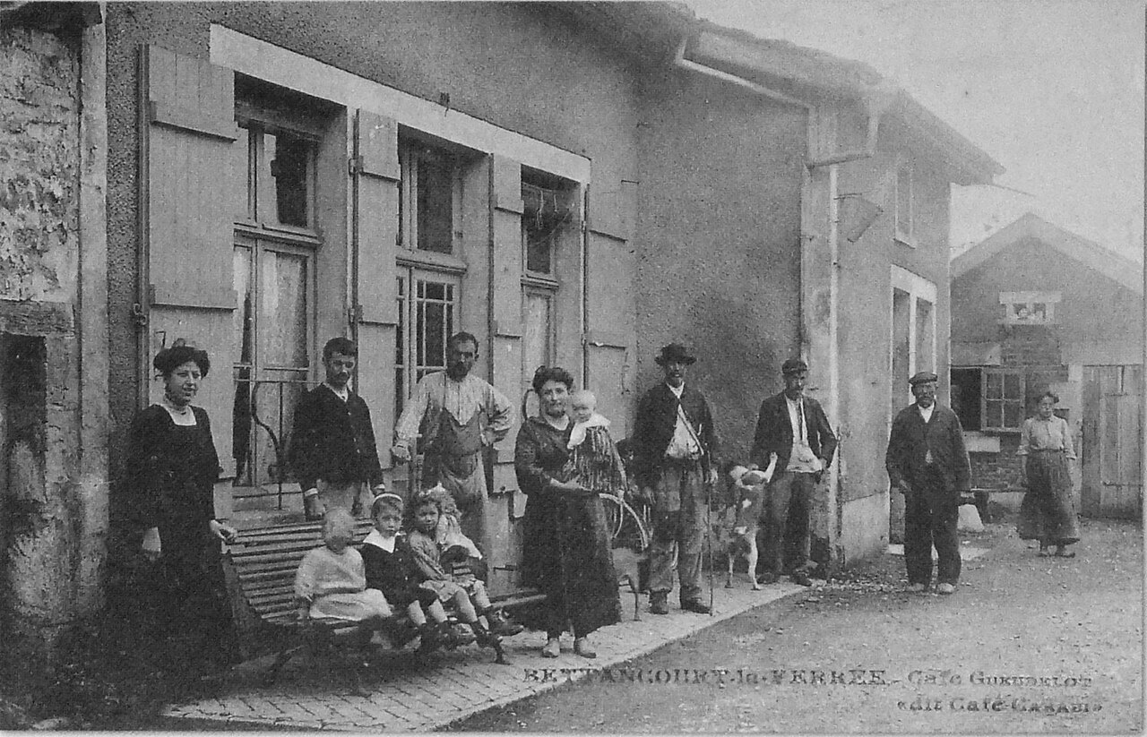 Bettancourt-la-Ferrée (52100), Haute-Marne, la boucherie Le Bœuf Tricolore de Bettancourt-la-Ferrée